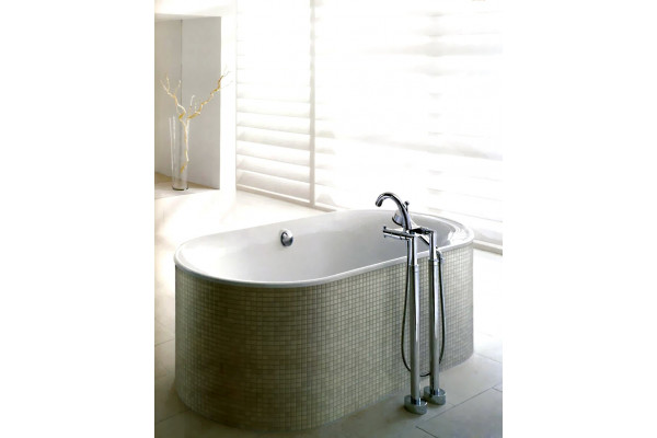 Акриловая ванна Villeroy & Boch Cetus UBQ175CEU7V-01 175х75, альпийский белый, овальная, встраиваемая