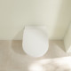 Унитаз подвесной Villeroy & Boch Subway 3.0 4670TSR1 alpin, ceramicplus, сиденье с микролифтом, белый, 37x56 см