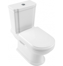 Унитаз-компакт Villeroy & Boch Hommage 666210R1 альпийский белый 37x73.5 см