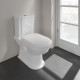 Унитаз-компакт Villeroy & Boch Hommage 666210R1 альпийский белый 37x73.5 см
