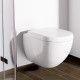 Унитаз подвесной Villeroy & Boch Subway alpin белый, овальный, 37x56 см