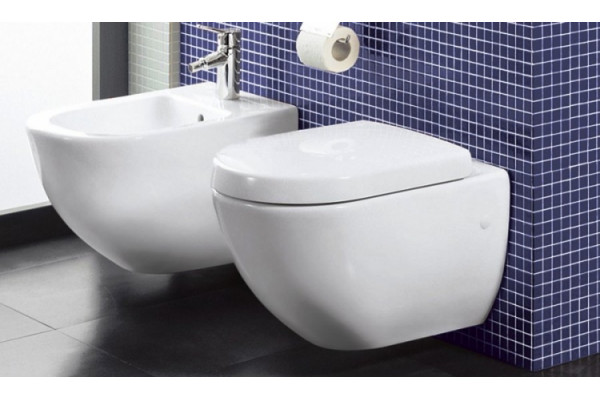 Унитаз подвесной Villeroy & Boch Subway alpin белый, овальный, 37x56 см