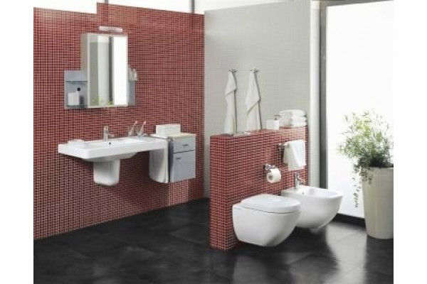 Унитаз подвесной Villeroy & Boch Subway Plus alpin белый, овальный, 37x56 см