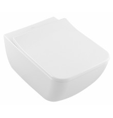 Унитаз подвесной Villeroy & Boch Venticello alpin белый, прямоугольный, 37.5x56 см