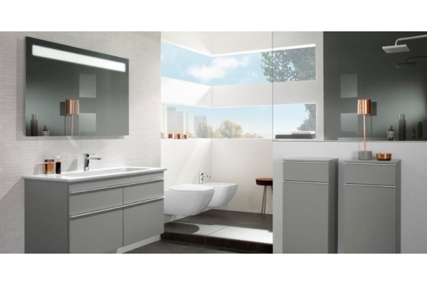 Унитаз подвесной Villeroy & Boch Venticello alpin белый, прямоугольный, 37.5x56 см