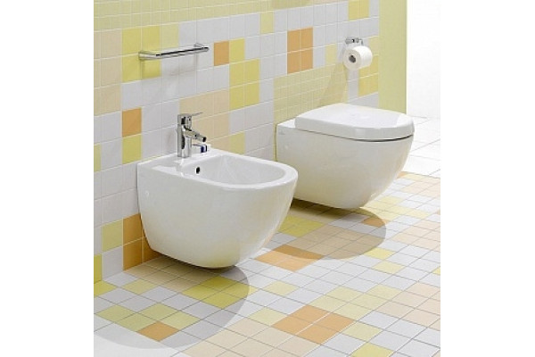 Унитаз подвесной Villeroy & Boch Subway укороченный, alpin, белый, овальный, 35.5x48 см