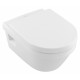 Унитаз подвесной Villeroy & Boch Omnia Architectura DirectFlush alpin белый, овальный, 37x53 см