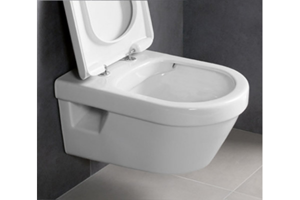 Унитаз подвесной Villeroy & Boch Omnia Architectura DirectFlush alpin белый, овальный, 37x53 см