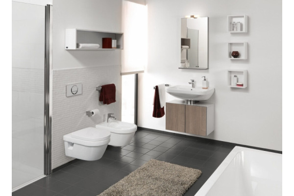 Унитаз подвесной Villeroy & Boch Omnia Architectura DirectFlush alpin белый, овальный, 37x53 см