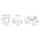 Унитаз подвесной Villeroy & Boch Subway 2.0 DirectFlush alpin белый, овальный, 37x56 см