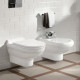 Унитаз подвесной Villeroy & Boch Hommage alpin белый, овальный, 37x60 см