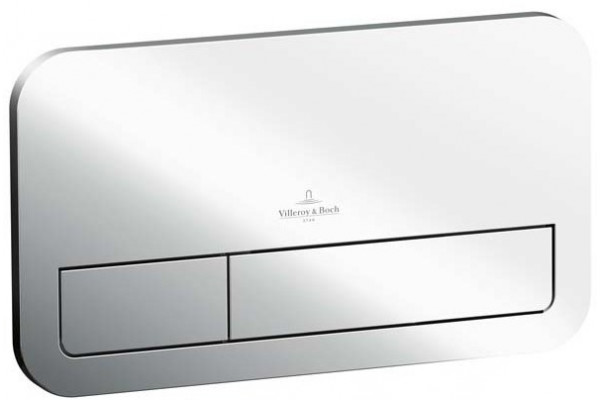 Кнопка смыва Villeroy & Boch Viconnect хром механическая