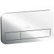 Кнопка смыва Villeroy & Boch Viconnect хром механическая