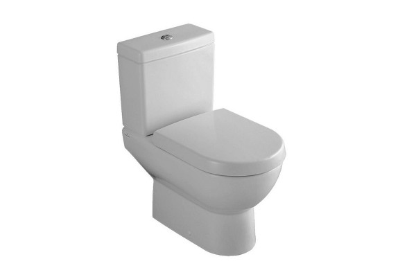 Унитаз-компакт Villeroy & Boch Subway alpin белый, овальный, 37x68 см