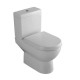 Унитаз-компакт Villeroy & Boch Subway alpin белый, овальный, 37x68 см