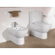 Унитаз-компакт Villeroy & Boch Subway alpin белый, овальный, 37x68 см