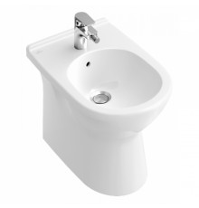 Биде напольное Villeroy & Boch O"Novo alpin цвет белый, овальное, 36x57 см