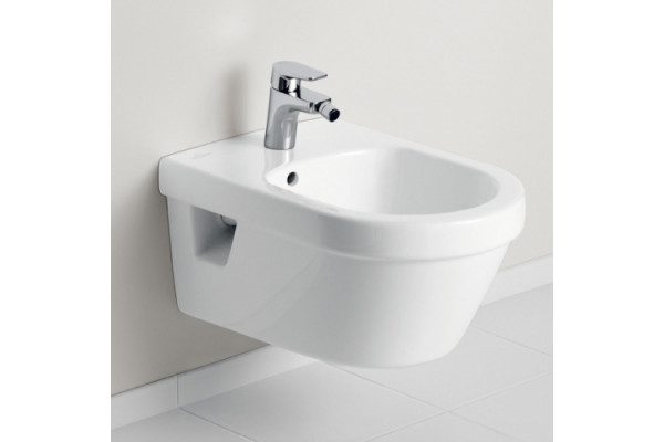 Биде подвесное Villeroy & Boch Omnia Architectura alpin цвет белый, овальное, 37x53 см