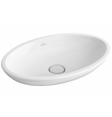 Раковина Villeroy & Boch Loop & Friends alpin цвет белый, на столешницу
