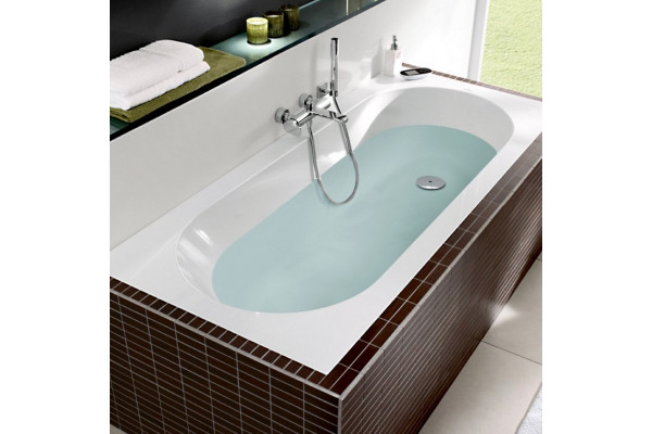 Акриловая ванна Villeroy & Boch Oberon UBQ180OBE2V-01 180x80 см, с ножками, цвет альпийский белый