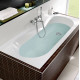 Акриловая ванна Villeroy & Boch Oberon UBQ180OBE2V-01 180x80 см, с ножками, цвет альпийский белый