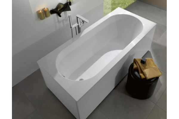 Акриловая ванна Villeroy & Boch Oberon UBQ180OBE2V-01 180x80 см, с ножками, цвет альпийский белый