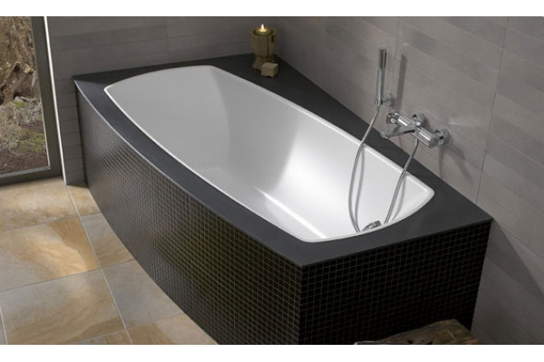 Акриловая ванна Villeroy & Boch My Art alpin прямоугольная, объем 210 л.