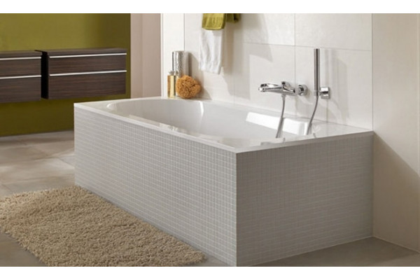 Акриловая ванна Villeroy & Boch Oberon 190х90 alpin прямоугольная, объем 218 л.