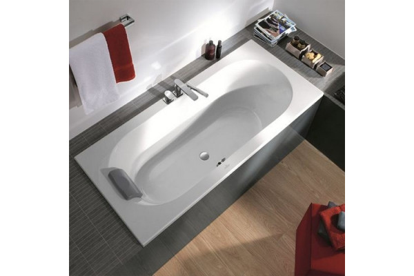 Акриловая ванна Villeroy & Boch Oberon 190х90 alpin прямоугольная, объем 218 л.