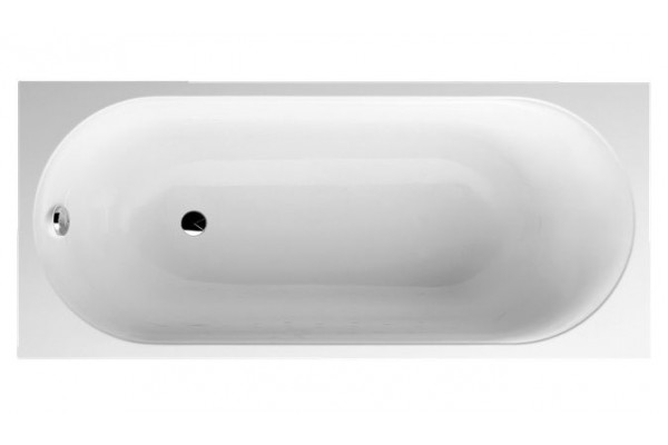 Акриловая ванна Villeroy & Boch Oberon 160х75 alpin прямоугольная, объем 125 л.