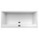 Акриловая ванна Villeroy & Boch Squaro Edge 12 180х80 alpin прямоугольная, объем 180 л.