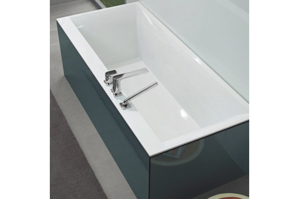 Акриловая ванна Villeroy & Boch Squaro Edge 12 180х80 alpin прямоугольная, объем 180 л.