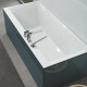 Акриловая ванна Villeroy & Boch Squaro Edge 12 180х80 alpin прямоугольная, объем 180 л.