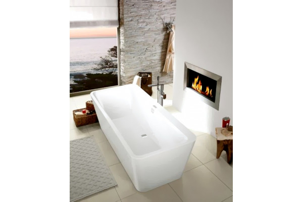 Акриловая ванна Villeroy & Boch Squaro Edge 12 180х80 alpin прямоугольная, объем 180 л.