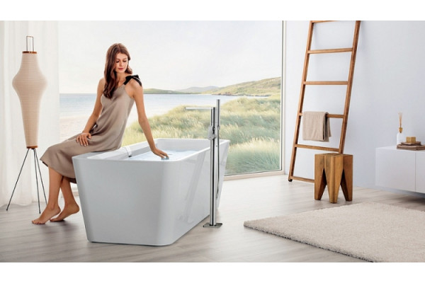 Акриловая ванна Villeroy & Boch Squaro Edge 12 180х80 alpin прямоугольная, объем 180 л.