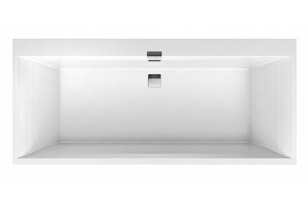 Акриловая ванна Villeroy & Boch Squaro Edge 12 170х75 alpin прямоугольная, объем 165 л.