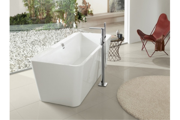 Акриловая ванна Villeroy & Boch Squaro Edge 12 170х75 alpin прямоугольная, объем 165 л.