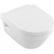 Унитаз подвесной Villeroy & Boch Omnia Architectura 5684HR01 белый, овальный, 37x53 см