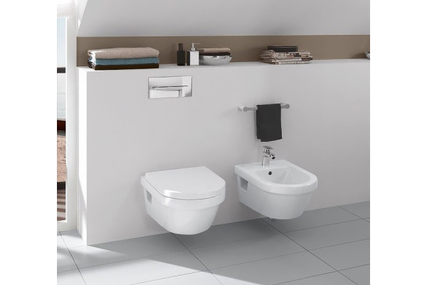 Унитаз подвесной Villeroy & Boch Omnia Architectura 5684HR01 белый, овальный, 37x53 см