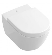 Унитаз подвесной Villeroy & Boch Subway 2.0 5614 R001 белый, овальный, 37.5x56.5 см