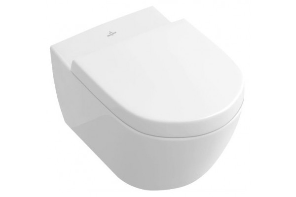 Унитаз подвесной Villeroy & Boch Subway 2.0 5614 R001 белый, овальный, 37.5x56.5 см