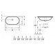 Раковина Villeroy & Boch O Novo 4162 50 01 alpin цвет белый, овальная