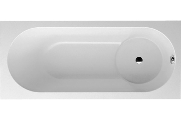 Акриловая ванна Villeroy & Boch Libra 180x80 см alpin встраиваемая, прямоугольная