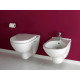 Унитаз подвесной Villeroy & Boch O Novo 5660HRR1 alpin, безободковый, белый, овальный, 36x56 см