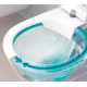 Унитаз подвесной Villeroy & Boch O Novo 5660HRR1 alpin, безободковый, белый, овальный, 36x56 см