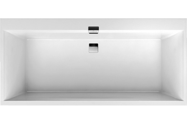 Акриловая ванна Villeroy & Boch Squaro Edge 12 UBQ190SQE2DV-01 alpin встраиваемая, прямоугольная