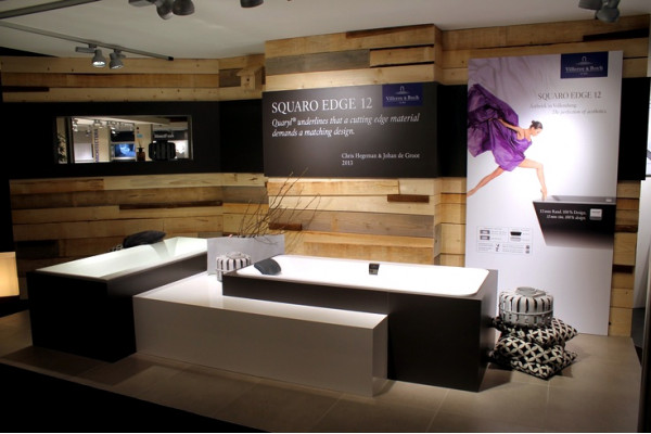 Акриловая ванна Villeroy & Boch Squaro Edge 12 UBQ190SQE2DV-01 alpin встраиваемая, прямоугольная