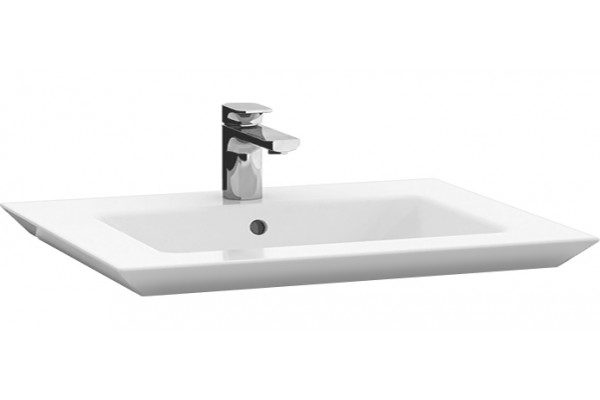 Мебельная раковина Villeroy & Boch Legato 4153 80R1 alpin CeramicPlus цвет белый, прямоугольная