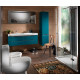 Унитаз-компакт Villeroy & Boch Subway alpin белый, овальный, 37x68 см