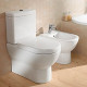 Унитаз-компакт Villeroy & Boch Subway alpin белый, овальный, 37x68 см